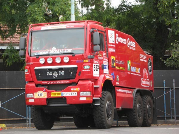 Dakar Rally truck